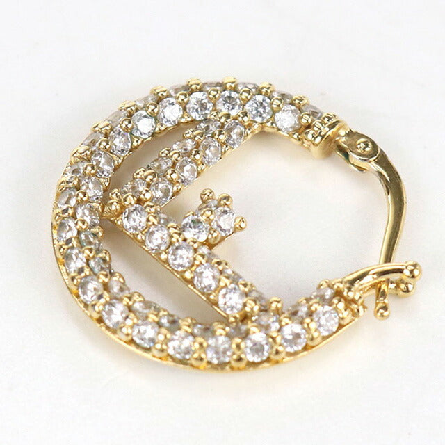 中古 フェンディ ピアス レディース ブランド FENDI エフ イズ