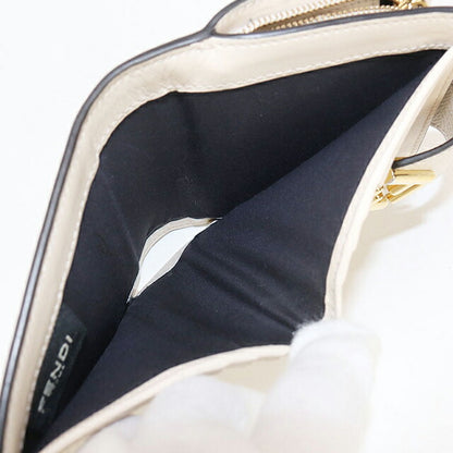 中古 フェンディ 二つ折り財布 レディース ブランド FENDI FFダイヤモンド 8M0386 ブラウン 財布 USDFE103679011