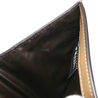 中古 フェンディ 二つ折り財布 レディース ブランド FENDI 8M0468 ベージュ 財布 USDFE103777011