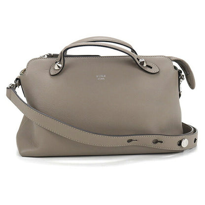 二手芬迪手提包女士品牌 FENDI 顺便说一句 2WAY 8BL146 灰色 USDFE103920011