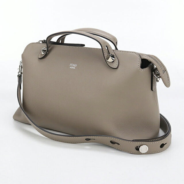 二手芬迪手提包女士品牌 FENDI 顺便说一句 2WAY 8BL146 灰色 USDFE103920011