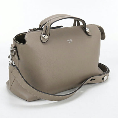 二手芬迪手提包女士品牌 FENDI 顺便说一句 2WAY 8BL146 灰色 USDFE103920011