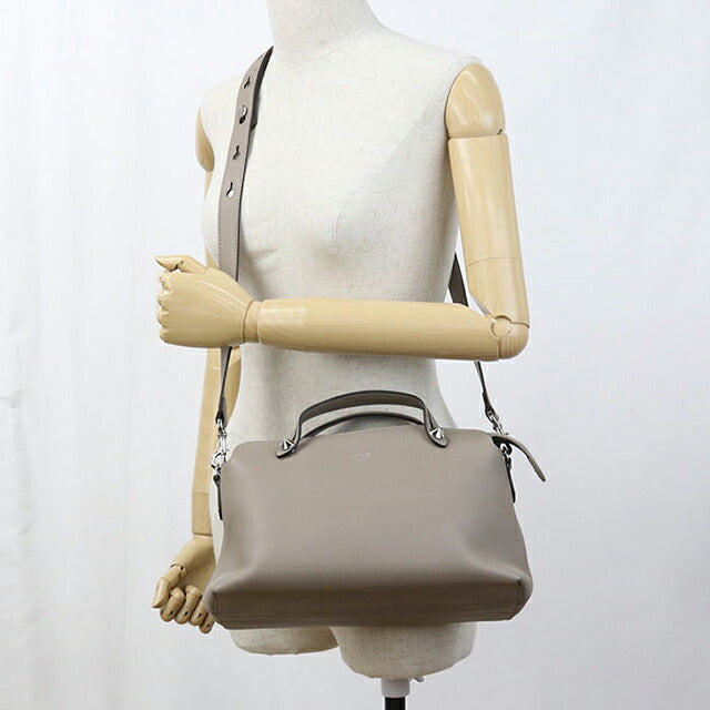 二手芬迪手提包女士品牌 FENDI 顺便说一句 2WAY 8BL146 灰色 USDFE103920011