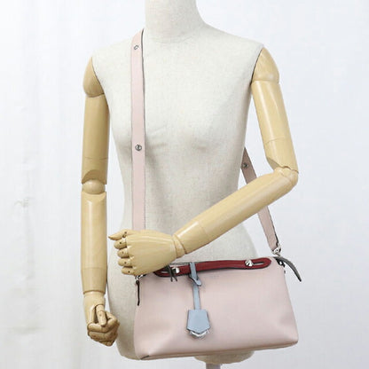 二手芬迪手提包女士品牌FENDI顺便2WAY 8BL124粉色包USDFE104111011