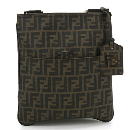 中古 フェンディ ショルダーバッグ レディース ブランド FENDI ズッカ ショルダーバッグ 7VA207 00UZD F0FA7 ブラウン USDFE104239011
