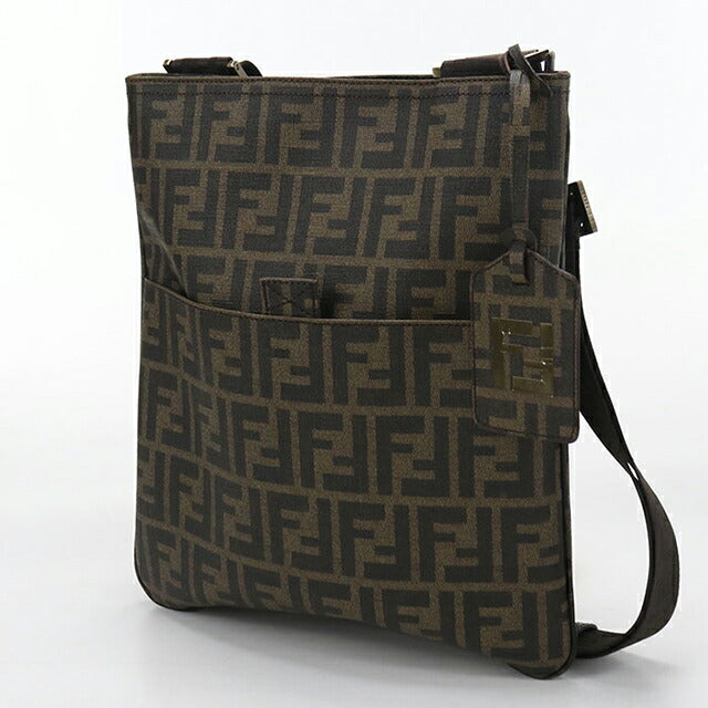 中古 フェンディ ショルダーバッグ レディース ブランド FENDI ズッカ ショルダーバッグ 7VA207 00UZD F0FA7 ブラウン USDFE104239011