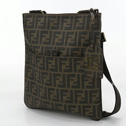 中古 フェンディ ショルダーバッグ レディース ブランド FENDI ズッカ ショルダーバッグ 7VA207 00UZD F0FA7 ブラウン USDFE104239011