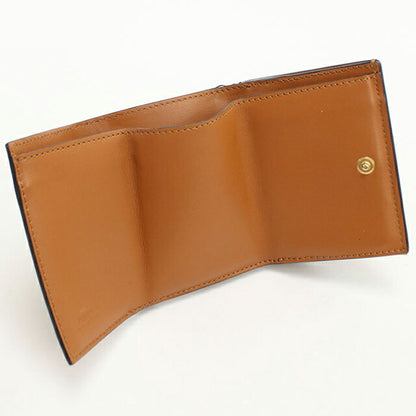 中古 フェンディ 三つ折り財布 レディース ブランド FENDI 8M0395 ブラウン 財布 USDFE106263011
