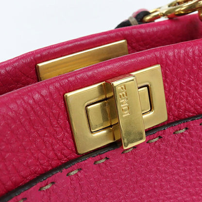 中古 フェンディ ハンドバッグ レディース ブランド FENDI ピーカブー 2WAY 8BN244 ピンク バッグ USDFE106430011