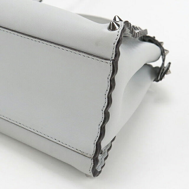 Used Fendi Handbag Ladies Brand FENDI Peekaboo 2WAY 8BN244 Gray USDFE106589011