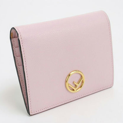 中古 フェンディ 二折財布 レディース ブランド FENDI エフイズフェンディ 8M0387 ピンク 財布 USDFE107427011