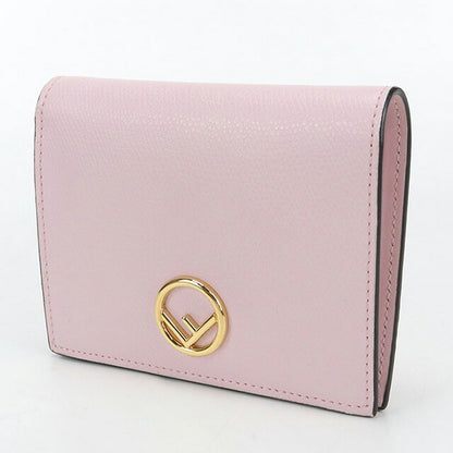 中古 フェンディ 二折財布 レディース ブランド FENDI エフイズフェンディ 8M0387 ピンク 財布 USDFE107427011