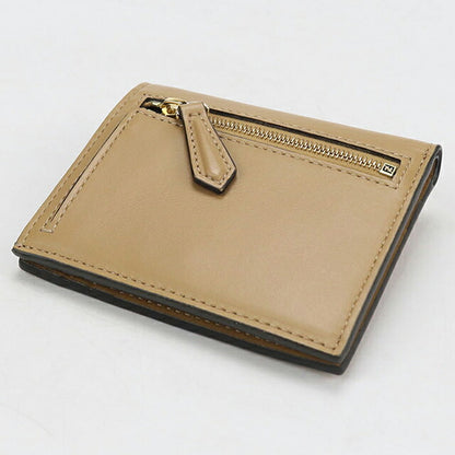 中古 フェンディ 二つ折り財布 二折財布 レディース ブランド FENDI 8M0468 ベージュ 財布 USDFE107849011