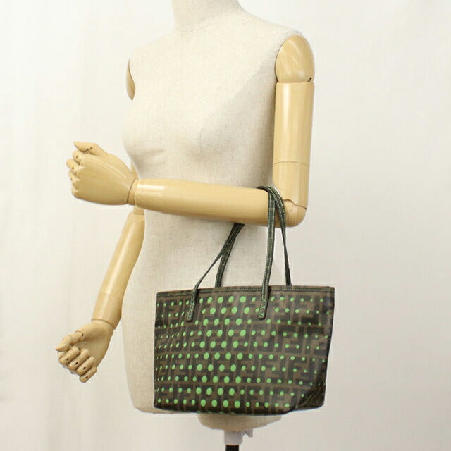 二手芬迪手提包女士品牌 FENDI Zucca 8BH223 棕色 USDFE108011011