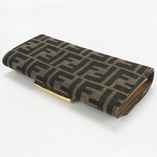 中古 フェンディ 長財布二折 レディース ブランド FENDI