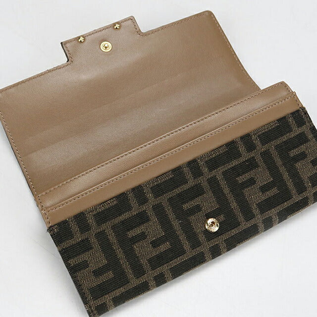 中古 フェンディ 長財布二折 レディース ブランド FENDI