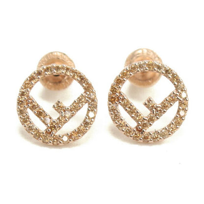 中古 フェンディ ピアス レディース ブランド FENDI エフイズフェンディ ゴールド アクセサリー USDFE108731011