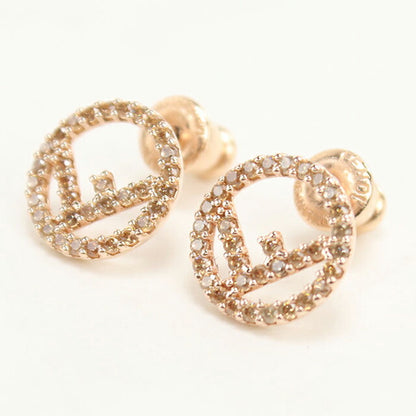 中古 フェンディ ピアス レディース ブランド FENDI エフイズフェンディ ゴールド アクセサリー USDFE108731011