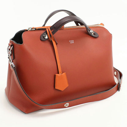 Used Fendi handbag ladies brand FENDI by the way 2WAY leather 8BL125 red USDFE108939011
