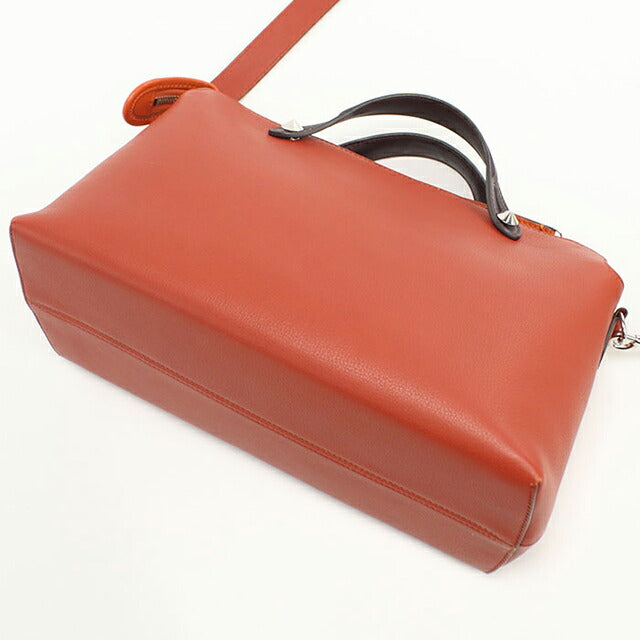Used Fendi handbag ladies brand FENDI by the way 2WAY leather 8BL125 red USDFE108939011