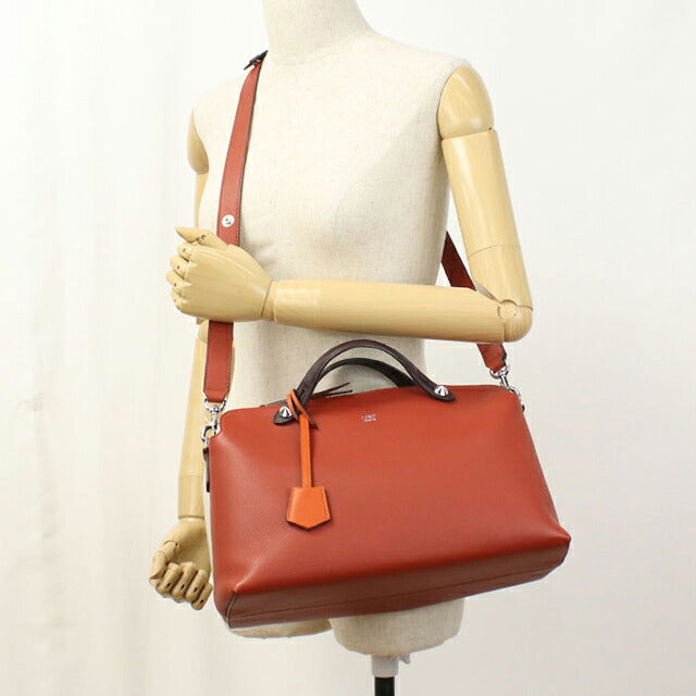Used Fendi handbag ladies brand FENDI by the way 2WAY leather 8BL125 red USDFE108939011