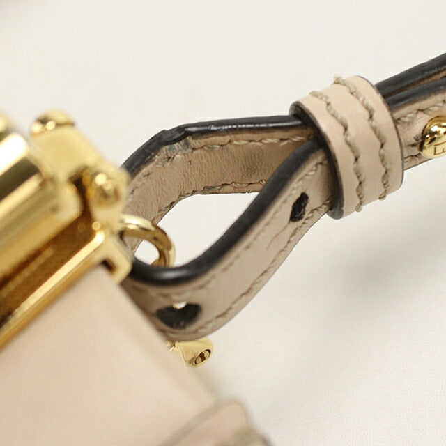 二手芬迪手提包女士品牌 FENDI Sunshine Shopper Mini 2WAY 8BS051 米色 USDFE110595011