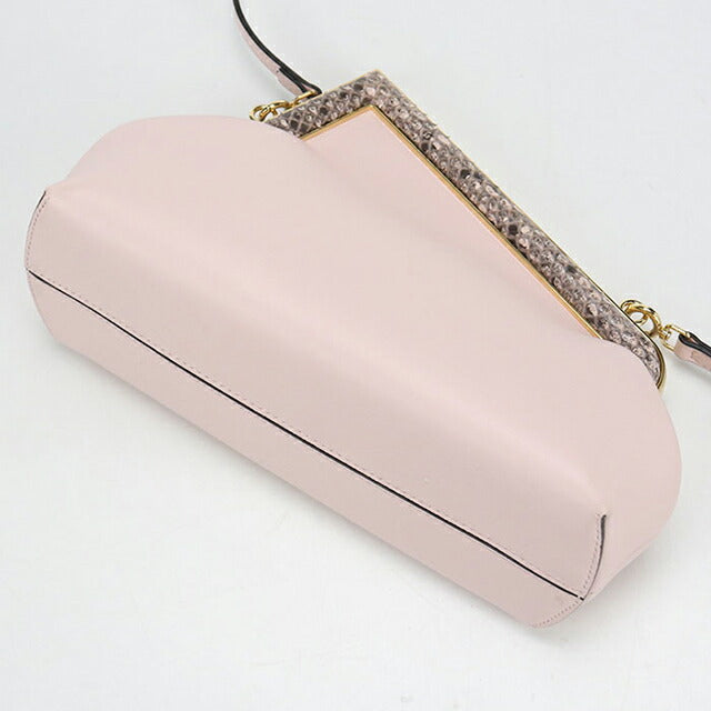二手芬迪 单肩包 女士品牌 FENDI First 小号 8BP129 粉色 USDFE111000011