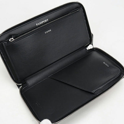 中古 フェンディ オーガナイザー メンズ ブランド FENDI ダイアゴナル トラベルウォレット 7M0275 ブラック USDFE111117011