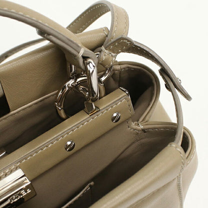 中古 フェンディ ハンドバッグ レディース ブランド FENDI ピーカブー 2WAY 8BN244 ベージュ USDFE112889011