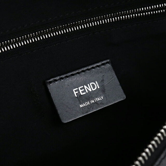 中古 フェンディ ボディバッグ メンズ ブランド FENDI ダイアゴナル ベルトバッグ 7VA562 ブラック USDFE113958011