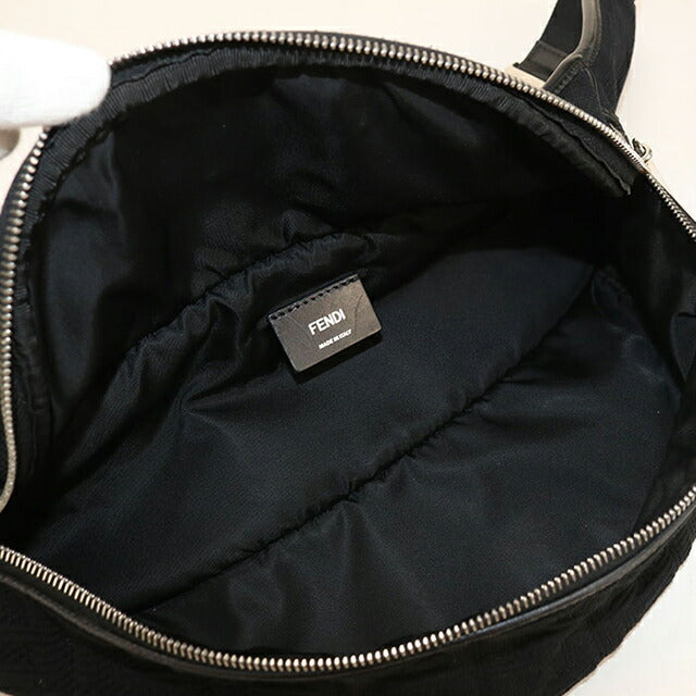 中古 フェンディ ボディバッグ メンズ ブランド FENDI ベルトバッグ 7VA548 ブラック USDFE114073011