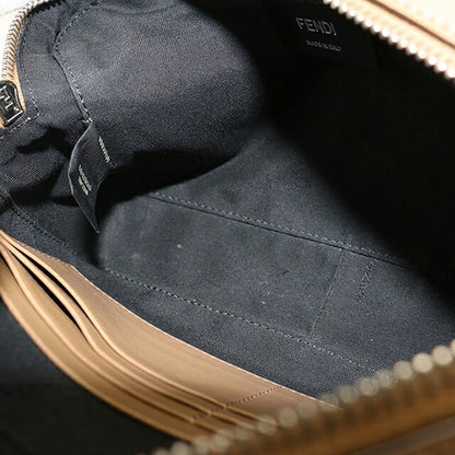 中古 フェンディ ショルダーバッグ メンズ ブランド FENDI ダイアゴナル カメラケース 7M0286 ブラウン USDFE114121011