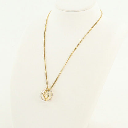 中古 フェンディ ネックレス レディース ブランド FENDI エフ イズ フェンディ ゴールド アクセサリー USDFE114182011