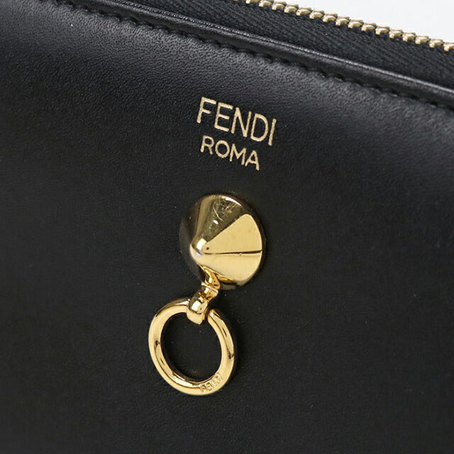 中古 フェンディ 長財布ラウンドファスナー レディース ブランド FENDI 長財布ラウンドファスナー 8M0299 ブラック USDFE114582011