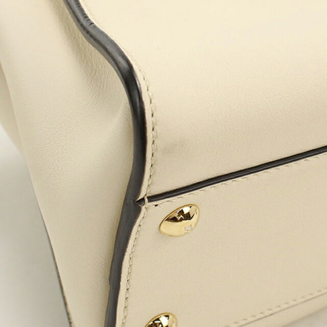 中古 フェンディ ハンドバッグ レディース ブランド FENDI ピーカブー 2WAY 8BN244 ホワイト USDFE114665011