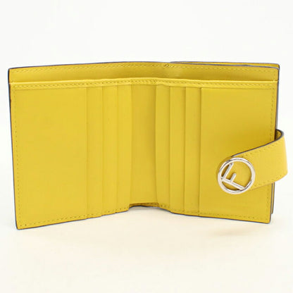 中古 フェンディ 二つ折り財布 二折財布 レディース ブランド FENDI エフイズフェンディ 8M0386 ブラウン USDFE114716011