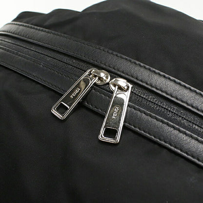 中古 フェンディ リュック メンズ ブランド FENDI バックパック 7VZ035 ブラック USDFE114741011