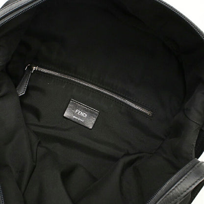 中古 フェンディ リュック メンズ ブランド FENDI バックパック 7VZ035 ブラック USDFE114741011