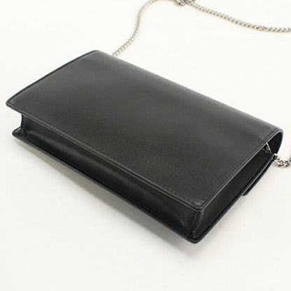 中古 フェンディ チェーンウォレット レディース ブランド FENDI エフイズフェンディ 8BS006 ブラック USDFE115313011