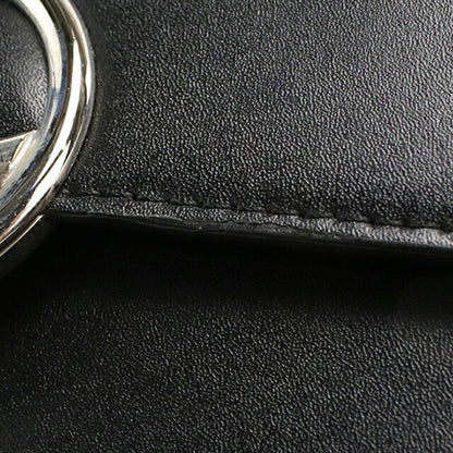 中古 フェンディ チェーンウォレット レディース ブランド FENDI エフイズフェンディ 8BS006 ブラック USDFE115313011