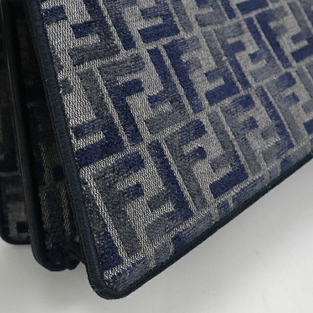 中古 フェンディ ハンドバッグ レディース ブランド FENDI ピーカーブー 2WAY 8BN327 ネイビー USDFE115749011