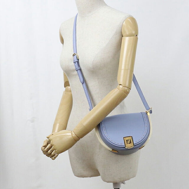 中古 フェンディ ショルダーバッグ レディース ブランド FENDI 8BT346 ブルー USDFE115778011