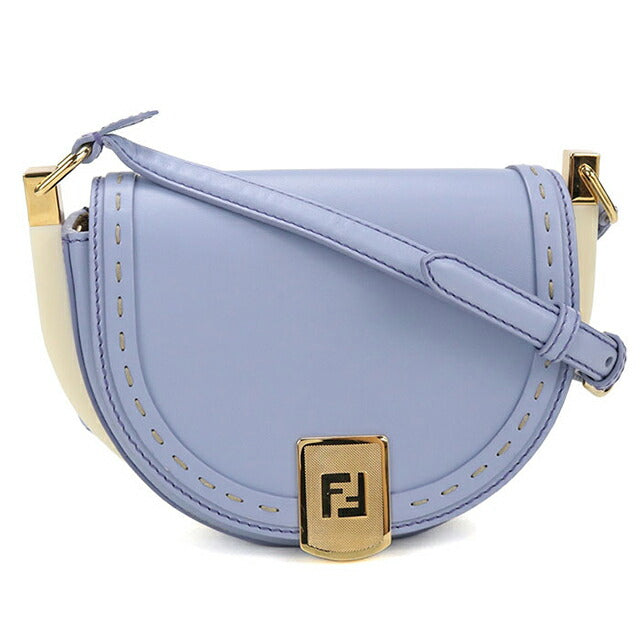 中古 フェンディ ショルダーバッグ レディース ブランド FENDI 8BT346 ブルー USDFE115778011