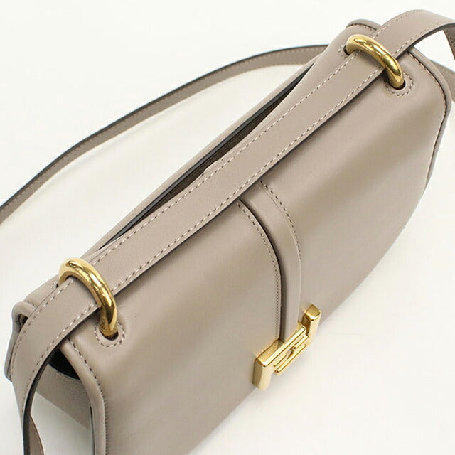 中古 フェンディ ショルダーバッグ レディース ブランド FENDI カモン ミディアム 8BT366 AQ0K F1LEY グレー USDFE116078011