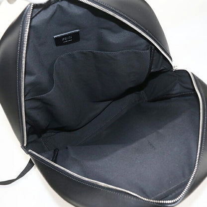 中古 フェンディ リュック メンズ ブランド FENDI ダイアゴナル バックパック 7VZ074 ブラック USDFE116107011