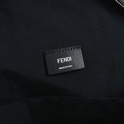 中古 フェンディ リュック メンズ ブランド FENDI ダイアゴナル バックパック 7VZ074 ブラック USDFE116107011
