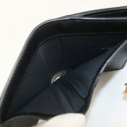中古 フェンディ 二つ折り財布 二折財布 コンパクト レディース ブランド FENDI FFダイヤモンド 8M0490 ALWA ブラック USDFE116259011