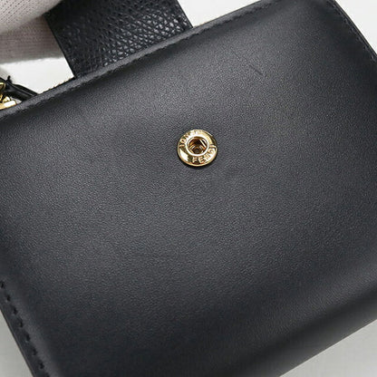 中古 フェンディ 二つ折り財布 二折財布 コンパクト レディース ブランド FENDI FFダイヤモンド 8M0490 ALWA ブラック USDFE116259011