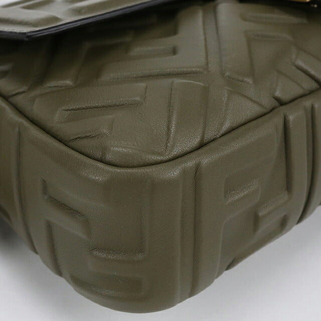 中古 フェンディ ハンドバッグ レディース ブランド FENDI バゲット 2WAY 8BR600 カーキ USDFE116455011