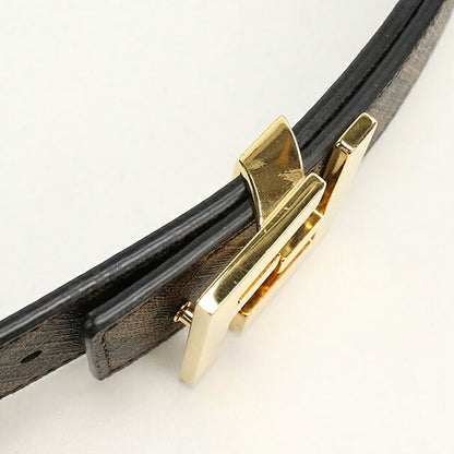 中古 フェンディ ベルト メンズ ブランド FENDI ズッカ FFスクエアベルト 7C0424AGR9F18I0 ブラウン USDFE116742011